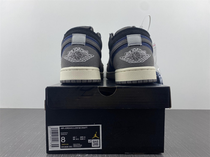 Jordan 1 Low Inside Out Black DN1635-001