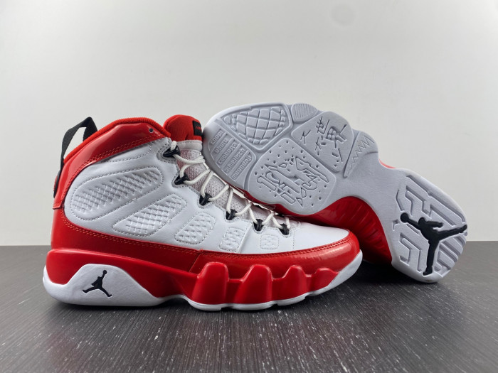 Jordan 9 Retro White Gym Red 302370-160