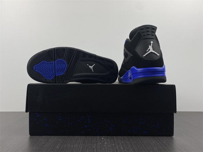 AIR JORDAN 4 RETRO BLACK GAME ROYAL