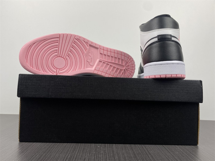 Jordan 1 Mid Arctic Pink Black (GS) 555112-061