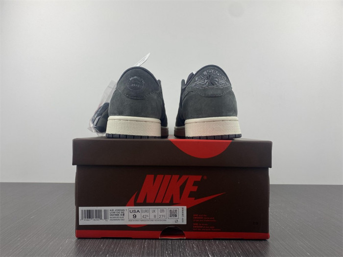 Travis Scott x Air Jordan 1 Low OG “Black/Phantom”