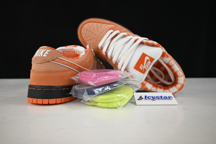 CONCEPTS X NIKE SB DUNK LOW "ORANGE LOBSTER" FD8776-800