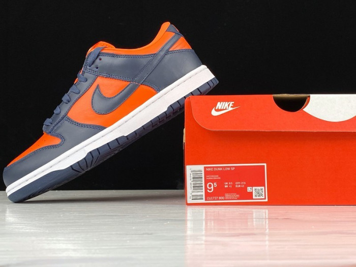 Nike dunk low sb orange marine CU1727-800