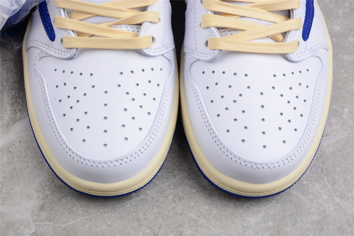 TRAVIS SCOTT X AIR JORDAN 1 LOW SAIL/WHITE/ROYAL BLUE DM9868-218