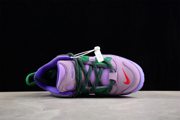 AMBUSH X NIKE AIR MORE UPTEMPO LOW LILAC FB1299-500