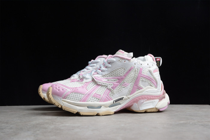 RUNNER SNEAKER ''White Pink'' RS102