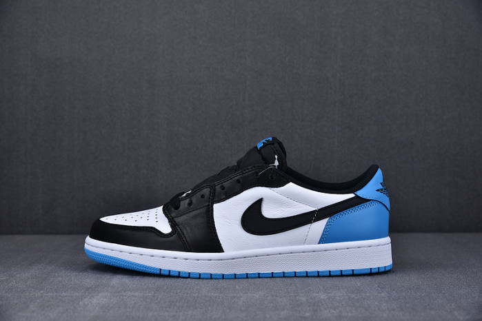Jordan 1 Retro Low OG Black Dark Powder Blue CZ0790-104