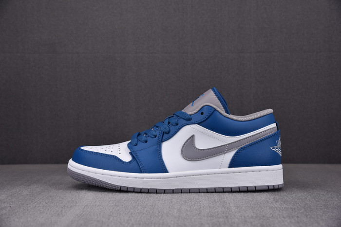 Jordan 1 Low True Blue 553558-412