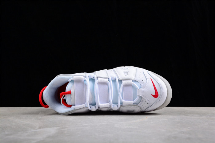NIKE AIR MORE UPTEMPO WHITE RED DX8965-100