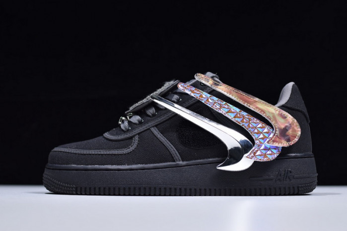 Travis Scott Nike Air Force 1 BLACK AQ4211-001