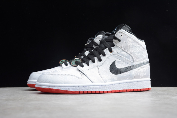 CLOT Air Jordan 1 Mid Fearless CU2804-100