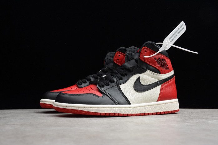 Air Jordan 1 Retro High OG Bred Toe 555088-610