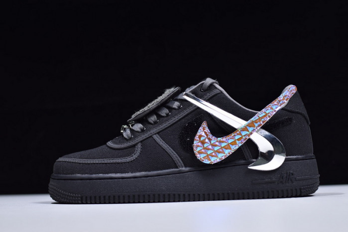 Travis Scott Nike Air Force 1 BLACK AQ4211-001
