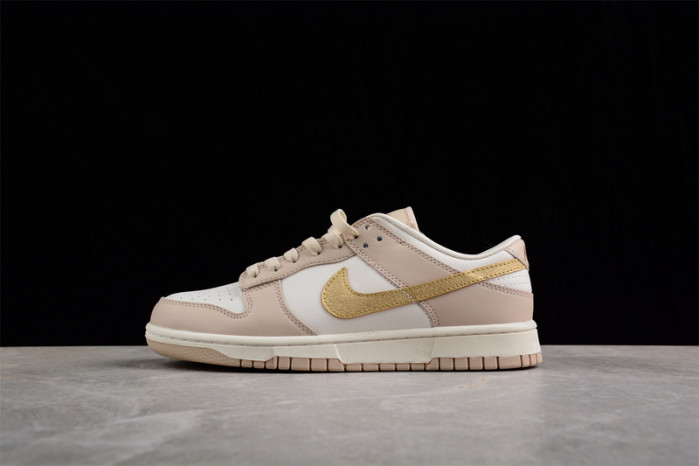 Nike Dunk Low Phantom Metallic Gold (Women''s) DX5930-001