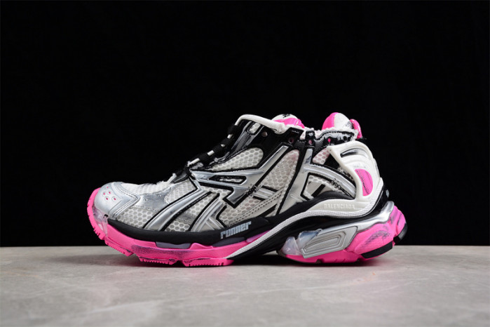 RUNNER SNEAKER ''Worn-Out - Silver Pink'' RS101