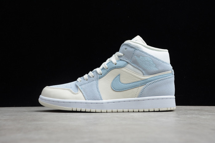 AIR JORDAN 1 MID SE ''SAIL LIGHT BLUE'' DA4666-100