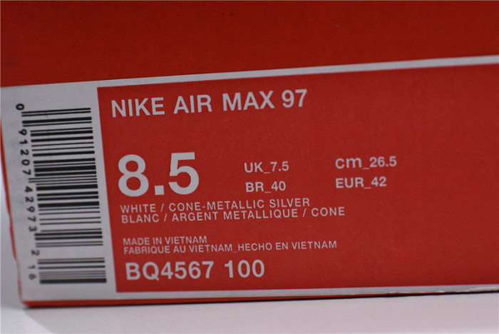 Nike Air Max 97 Cone White BQ4567-100