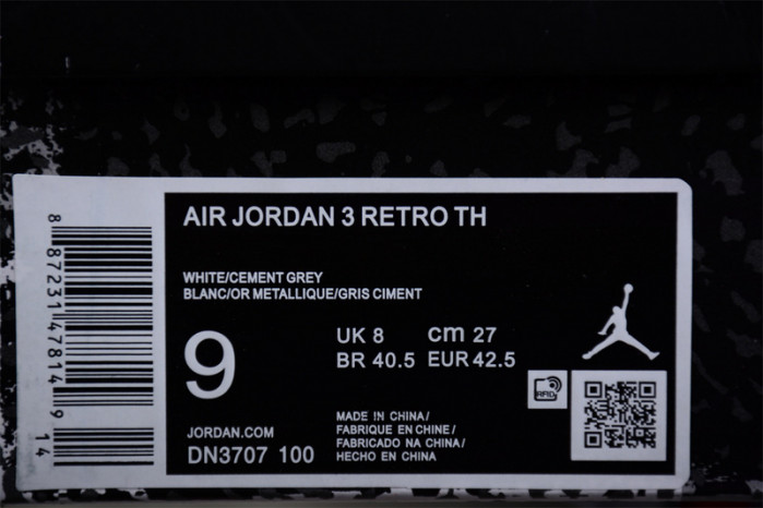 Jordan 3 Retro White Cement Reimagined DN3707-100