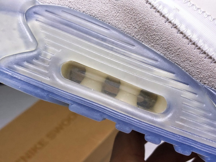 OFW x Nike Air Max 90 Sail Muslin Virgil Abloh AA7293-100