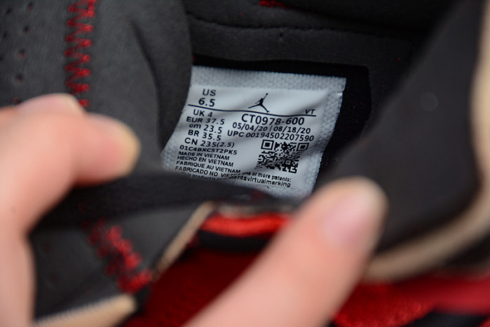 Jordan 1 High Zoom Air CMFT Red Suede CT0978-600