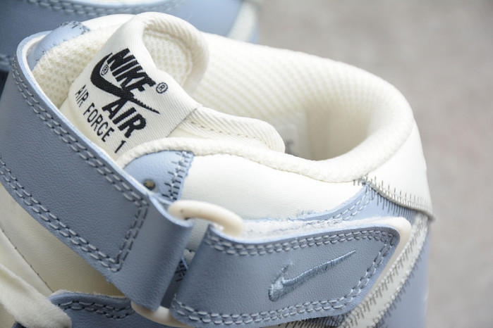 Kaws x Nike Air Force 1 07 Mid White Blue Black CW2308-211