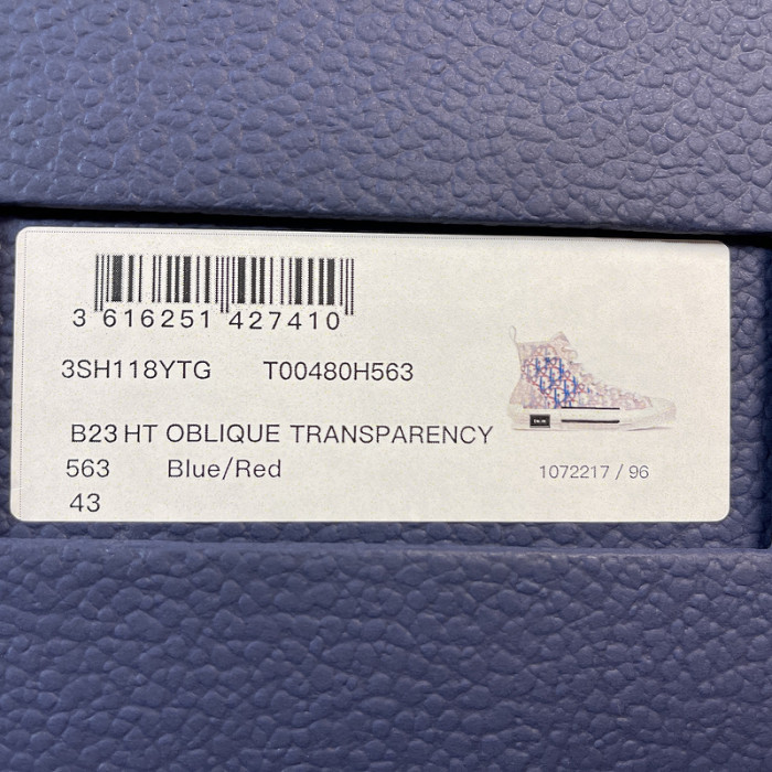 B23 OBLIQUE HIGH low SNEAKERS T00480H090