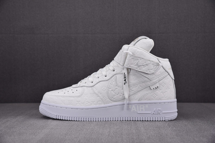 l**is V*t*n x air force 1 high ''triple white''