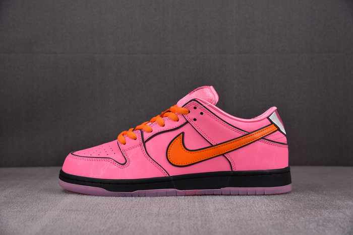 The Powerpuff Girls x Dunk Low Pro SB QS ''Blossom'' FD2631-600