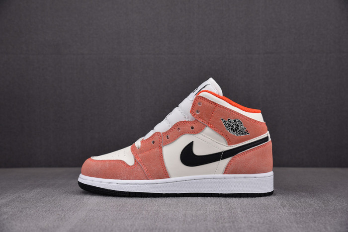 AIR JORDAN 1 MID GS “ORANGE SUEDE” DV1336-800