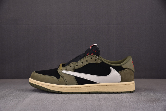 Travis Scott x Air Jordan 1 Low OG ''Black Olive'' DM7866-002