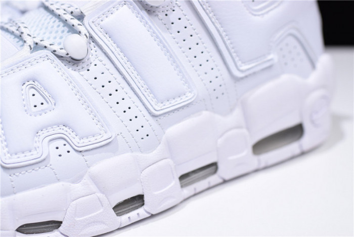 Nike Air More Uptempo “Triple White” 921948-100