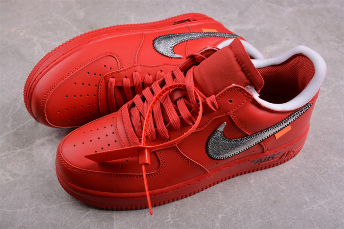 NIKE OF X AIR FORCE 1 LOW RED