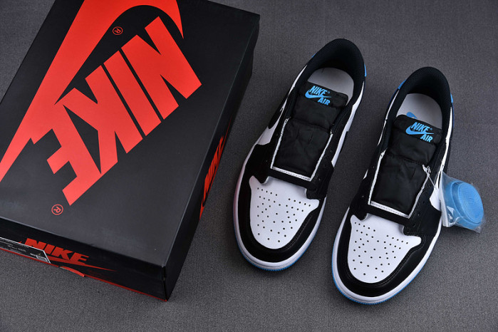 Jordan 1 Retro Low OG Black Dark Powder Blue CZ0790-104