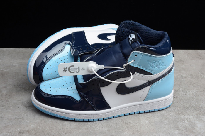 Air Jordan 1 UNC Patent Leather CD0461-401