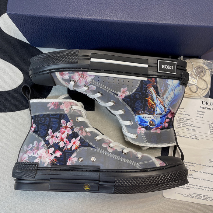 B23 OBLIQUE HIGH low SNEAKERS T00480H095