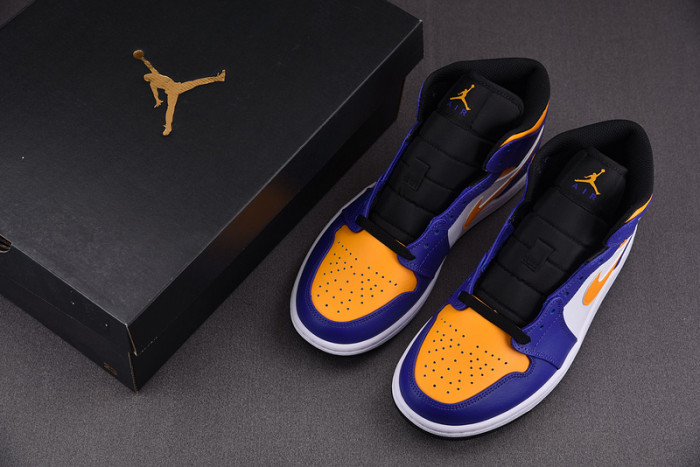Jordan 1 Mid Lakers (2022) DQ8426-517