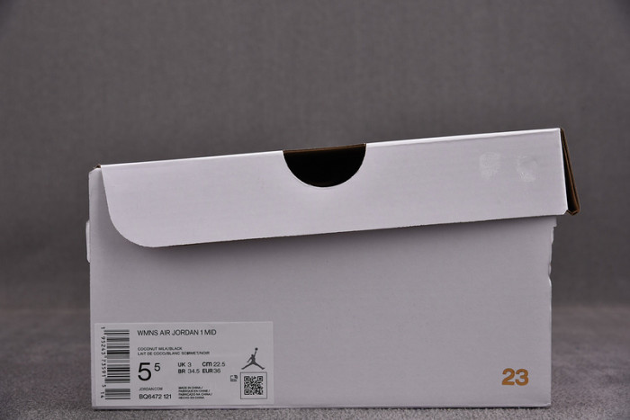 Jordan 1 Mid Coconut Milk (W) BQ6472-121