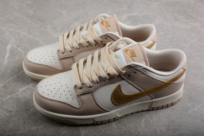 Nike Dunk Low Phantom Metallic Gold (Women