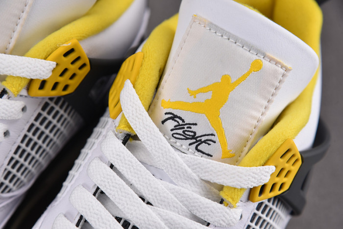 Air Jordan 4 Womens "Vivid Sulfur" AQ9129-101
