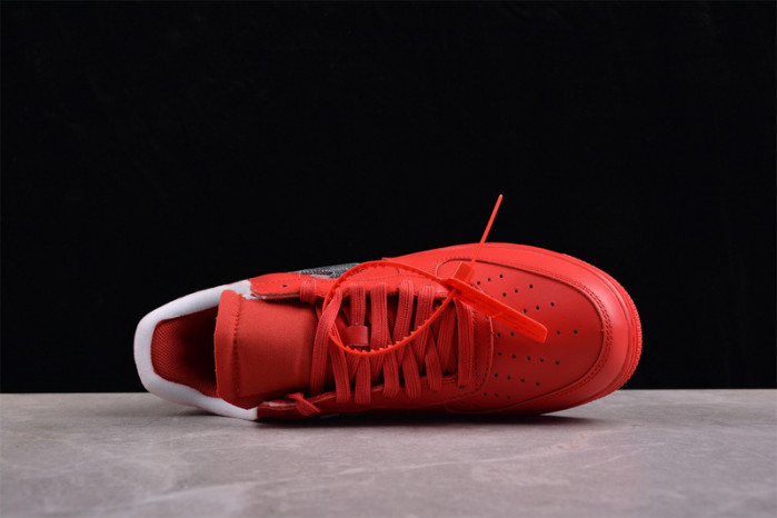 NIKE OF X AIR FORCE 1 LOW RED