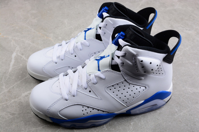Jordan 6 Retro Sport Blue (2014) 384664-107