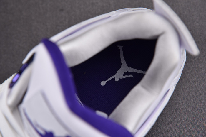 Air Jordan 4 Retro “Pure Money” white purple CT8527-115