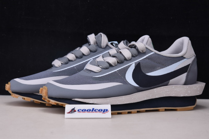 Nike LD Waffle sacai CLOT Kiss of Death 2 Cool Grey DH3114-001