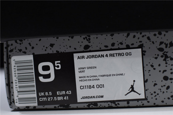 Air Jordan 4 Black Laser CI1184-001