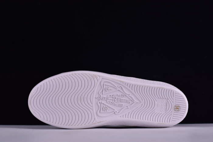 G*u*i ace embroidered low-top sneaker with colorful stars 431942-a38g1