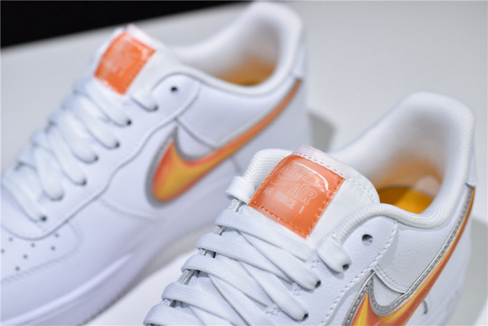 Air Force 1 Low Oversized White Orange Peel AO2441-102