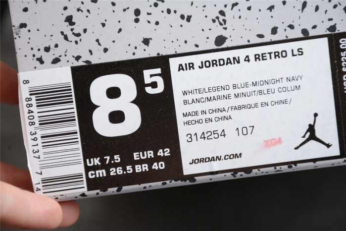 Air Jordan 4 "Colum" 314254-107