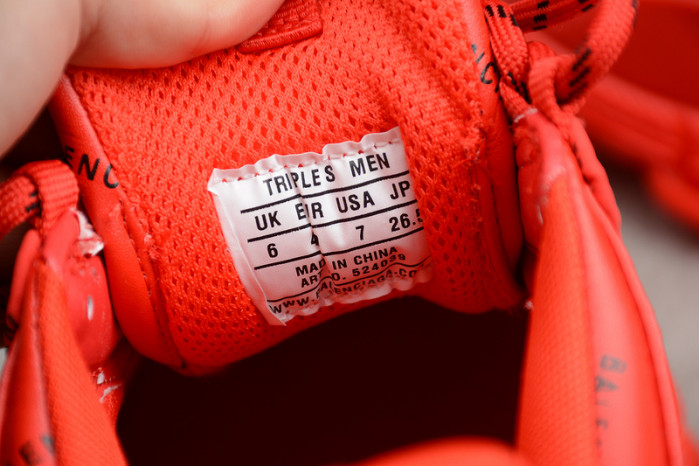 TRIPLES TRAINER SNEAKERS LETTERS 2000021