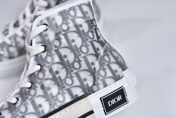 B23 Oblique High Top Sneakers white T004801-1069