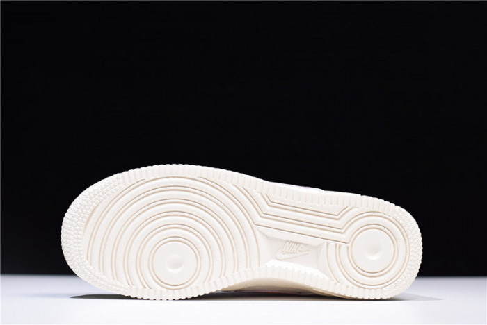 Nike Air Force One 1 Low Sail Artic Pink Satin GS Womens 314219-130